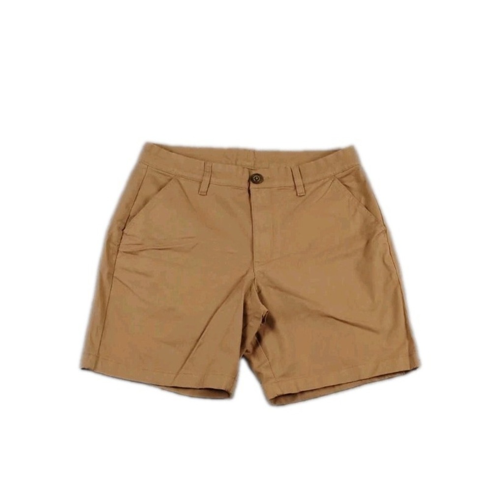 NWT Chubbies The Staples Flat Front Stretch Twill Shorts 32x7 Brown